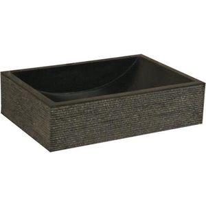 Terrazzo Wastafel Tzs 015SL, Wasbak composiet.