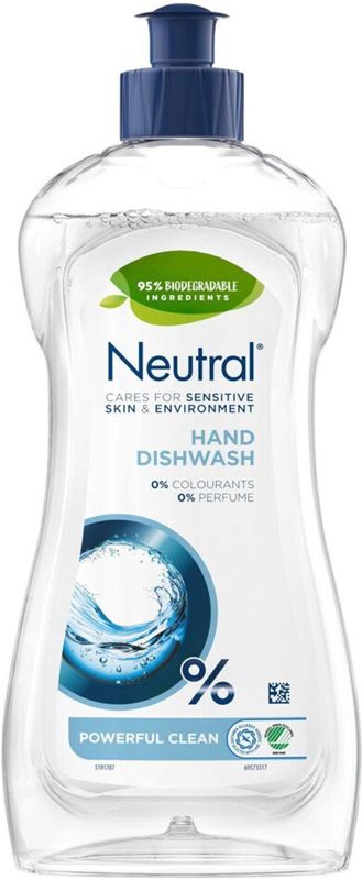 Neutral Vloeibare Vaatwasmiddel Sensitive - 12 x 500 ml - Voordeelverpakking
