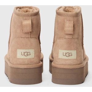 UGG - Classic Mini Platform Boot - Rocky Oak - Enkellaarsjes