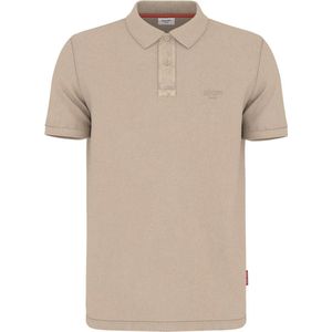 Joop! Heren Polo AMBROSIAN regular fit Bruin S Volwassenen