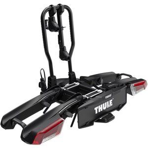 Thule - EasyFold 3 - Trekhaakbagagedrager - Zwart - 2 Fietsen - E-bikes Compatibel