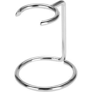 Shaving Brush Holder Metal Shaving Stand Beard Brush Storage for Men - Salon, Home, Travel Use