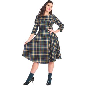 Banned - Sweet Joy Heart - Korte Jurk - Blauw