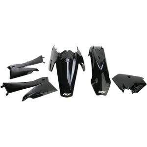 Ufo Ktm Sx 125 06 Ktkit503f@001 Plastic Set Zwart