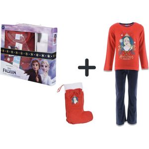 Disney frozen kerst pyjama + kerstsok