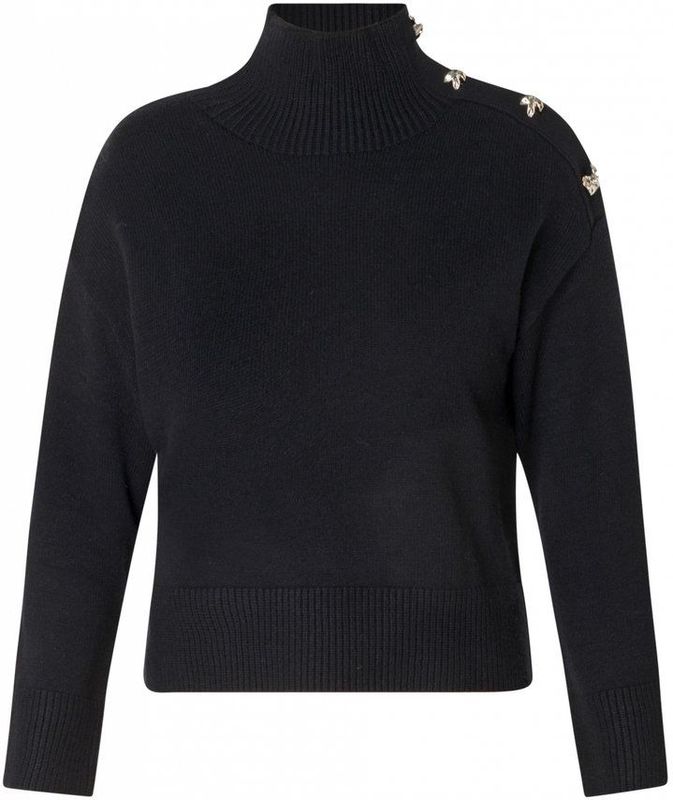 YEST - Chantal - Gebreide Trui - Zwart