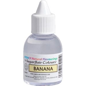 Sugarflair Natuurlijke Smaakstof - Banaan - 30ml - Aroma - Kosher