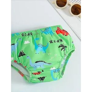 Zwemkleding jongens baby zwembroek dino maat 86/92