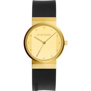 Jacob Jensen - Unisex Horloge Mod. 745 - Zwart