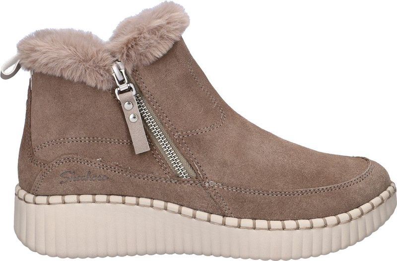 Skechers Wilshire Blvd - Fresh Zip Dames Laarzen - Groen