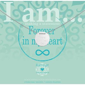 Heart to Get - Forever In My Heart Coin - 19 mm - Ketting IAM437N - FOREVER-S