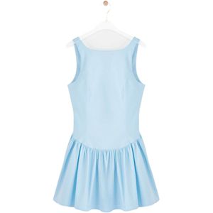 Trendyol Blauwe Taille-Opening Geweven Korte/Mini-Jurk Twoss25El00865
