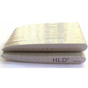 50x Professionele Nagelvijlen 120/180 - Extra Dun & Flexibel