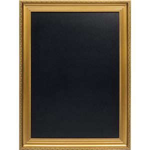Wandkrijtbord Goud - 65x85 cm