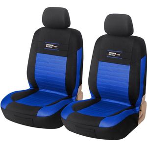 Autostoelhoezen voorstoelen blauw Zwart | auto gestolen kleding set universeel | Autohoezen voor Belastingdienst & Passagiers | auto accessoires interieur decoratie