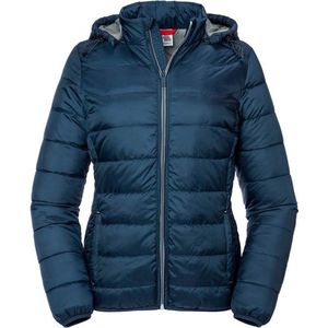 Russell Dames/dames Hooded Nano Jacket (Franse marine)