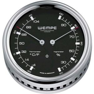 WEMPE PILOT III Thermometer Hygrometer Combinatie Ø100mm