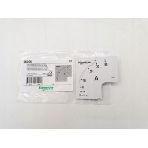 Schneider - Schaal voor analoge ampèremeter - 0 tot 30A