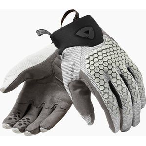 REV'IT! Massif Grey Motorcycle Gloves XYL - Maat XYL - Handschoen