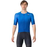 Castelli - Upf Triatlonshirt - Blauw - Korte Mouwen