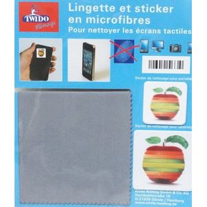 Beeldscherm Microvezeldoek - Telefoon doekjes - Camera doekje - Brillendoek - Schoonmaakdoekjes - Beeldscherm doekje - Microvezel - Stickerdoekjes - afneembare doekjes - Telefoon/tablet/Bril - Computer schoonmaakdoek.