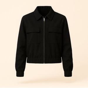 Ann Gissy Stretch Jasje – Zwart – Comfort Fit – Maten S t/m XXL