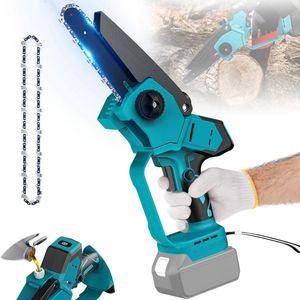 Zylo® Mini Kettingzaag - Kettingzaag Accu - Hand Kettingzaag - 44.5 x 17.2 x 9.5 cm - Turkoois