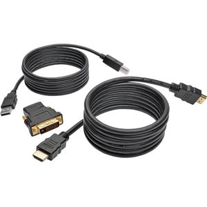 Tripp Lite P782-006-DH toetsenbord-video-muis (kvm) kabel Zwart 1,8 m
