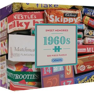 Gibsons Sweet Memories of the 1960s - Geschenkverpakking (500)