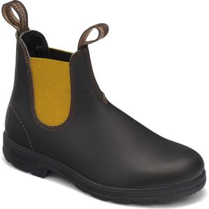 Blundstone Stiefel Boots #1919 Elastic (500 Series) Brown/Mustard-4.5UK