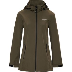 Nordberg Iris Dames Softshell Ls05401-ay - Kleur Groen - Maat M