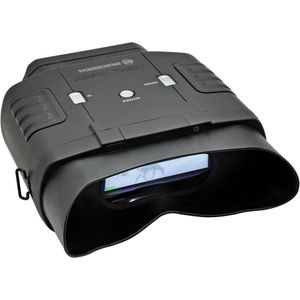 Nachtkijker Digitaal Binoculair Nachtkijker 3x20 Groot Display Comfortabel Observeren Overdag 's Nacht 7-traps Infraroodverlichting Transporttas Zwart Nachtkijker