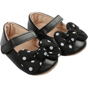 Ballerinas- Meisjes schoenen - Babyschoenen - Baby schoentjes Meisje - Zomer - Zwart - Maat 21 - 12-15 maanden