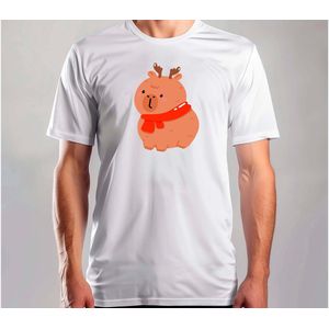 Winter Capy Magic - T Shirt - MerryChristmas - ChristmasVibes - Funny - Sarcasm - VrolijkKerstfeest - Kerstmis - Grappig - Sarcasme - Capybara - Capy