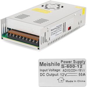 12V Voeding Omvormer 600W - AC naar DC Transformator voor Meerdere Toepassingen