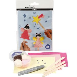 Creotime Mini Creatieve Set Ijsstokjesfiguren-prinsessen 1set