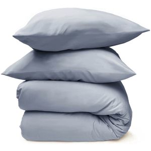 HOOMstyle - Wasbaar Dekbed - Denim Blauw - 200x220 cm - Inclusief 2 Kussenslopen