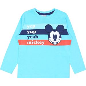 Turquoise Mickey Mouse blouse DISNEY