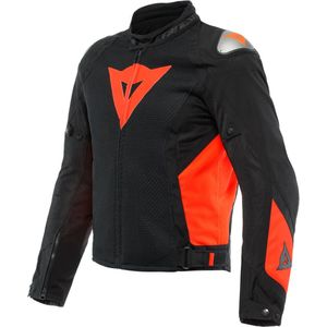 Dainese Energyca Air Tex Jacket Black Fluo Red 50 - Maat - Jas