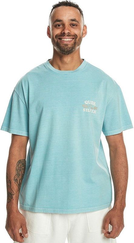 Quiksilver Lifes Quik T-shirt Met Korte Mouwen Blauw L Man
