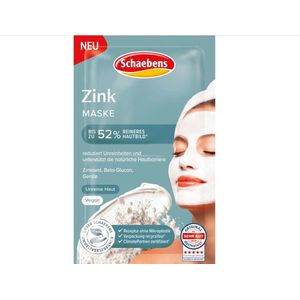 Schaebens Gezichtsmasker met Zink, NIEUW (2x5ml)