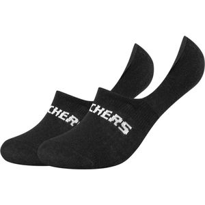2 paar Skechers unisex footies mesh ventilatiesokken SK44008