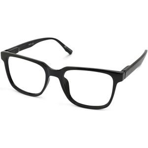 Vertebril / Vista Bonita CUBO / Sterkte -4.00 / Kleur zwart / GEEN LEESBRIL / Bril op afstand voor DAMES en HEREN / Unisex & lichtgewicht / Hoogwaardig MIN glas voor bijziendheid / Bril voor veraf – myopie / Incl. etui en doekje