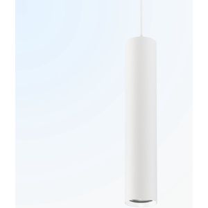 Focus Tube hanglamp voor 1-fase railverlichting - GU10 - 30cm tube - Wit - Dimbaar