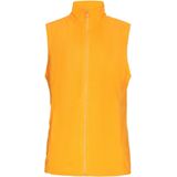 myMo - Fleece Vest - Slanke Pasvorm - Opstaande Kraag - Zwart