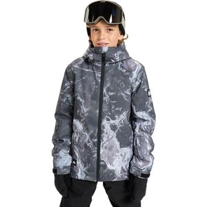 Quiksilver - Mission Printed - Sneeuwjas - Grijs - Jongens 4-16