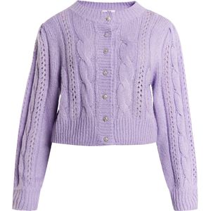 myMo - Gebreid Vest - Zacht - Ajourbreisel met Kabelbreisel