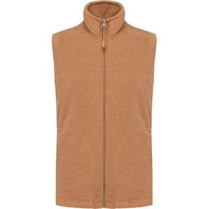 Fleecebodywarmer 'Luca' merk Kariban maat S Camel Heather