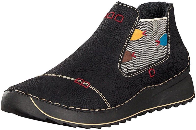 Rieker - 51592-00 - Chelsea Laars - Zwart