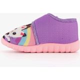 Gabby - Pantoffels - Paars Roze - Textiel - Klittenbandsluiting